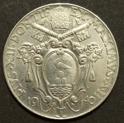 Vaticano pio xii lire 1940 - xii,