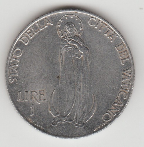 Pio xii vaticano lira - 1, 1940