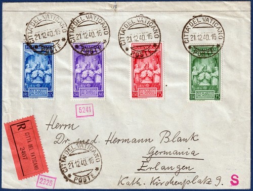 Vaticano 1940 raccomandata - -,