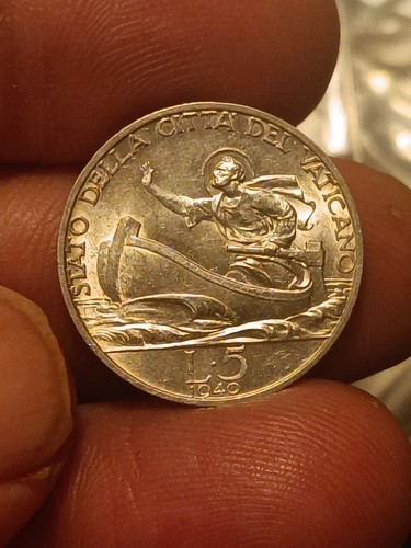 Lire 1940 argento fdc - 5,